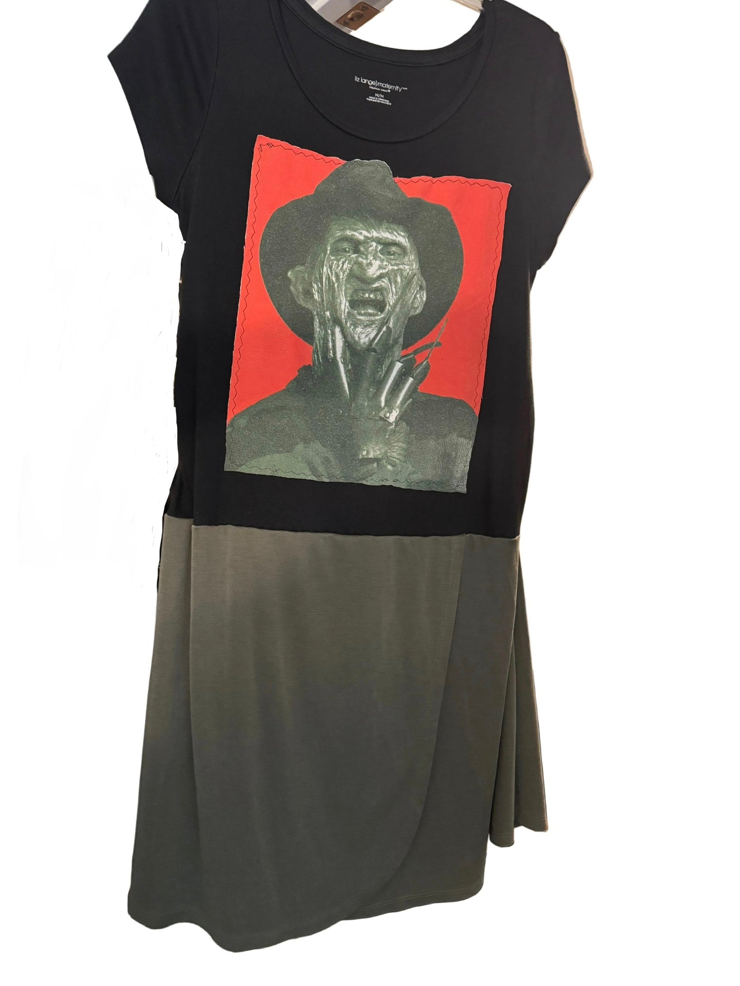 One-of-a-Kind Upcycled Horror Dress – M/L