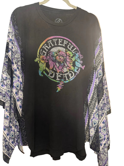 Grateful Dead Upcycled Top