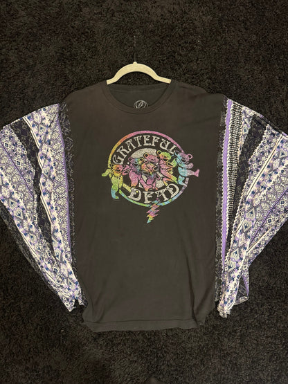 Grateful Dead Upcycled Top