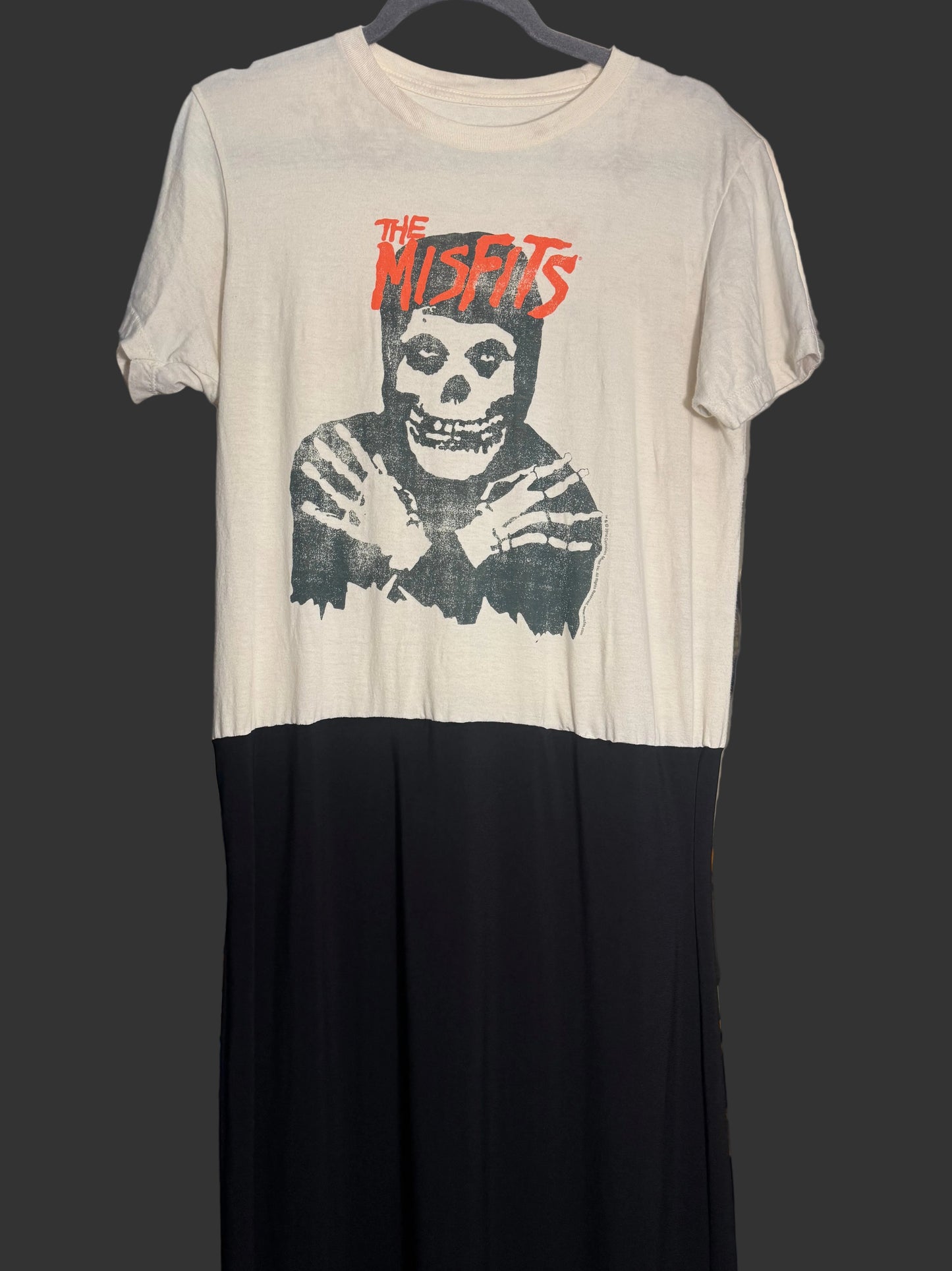 Misfits Upcycled Maxi Dress | Handmade One-of-a-Kind Band Dress