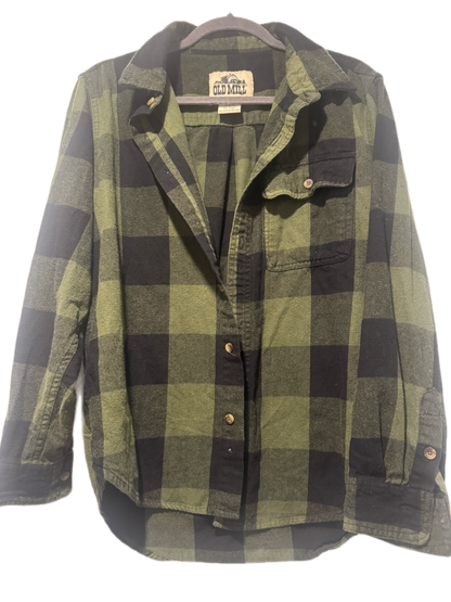 Halloween II Michael Myers Upcycled Flannel | Men’s Medium